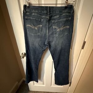 Women’s wrangler bootcut stretch jeans 09mvzdo size 13